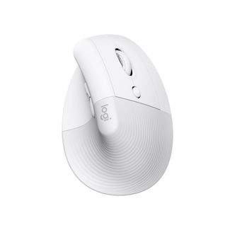 Logitech 910-006480 Lift Vertical Ergonomic Wireless Optical Mouse - Off White