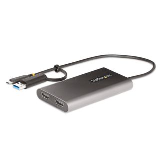 StarTech 109B-USBC-HDMI USB-C/A to Dual 4K HDMI Adapter