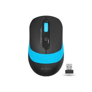 A4tech ERAMA717 FG10S Fstyler Silent Click Wireless Mouse USB Blue