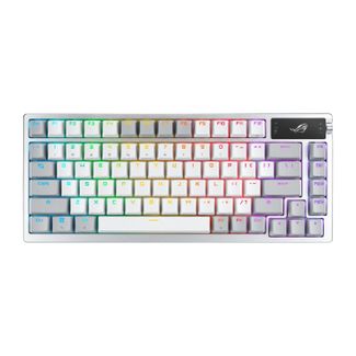 ASUS ROG ROG AZOTH/PBT/WHT (Snow Switch) Gaming Keyboard Snow Switch White