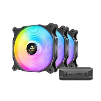 Antec F12 Racing ARGB 3PK 120mm PWM Fan 3-Pack with ARGB & PWM Controller