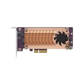 Qnap QM2-2P-244A Dual M.2 22110/2280 PCIE SSD Expansion Card (PCIE GEN2 X4)