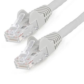 StarTech N6LPATCH50CMGR 50cm CAT6 Snagless LSZH Ethernet Cable - Grey