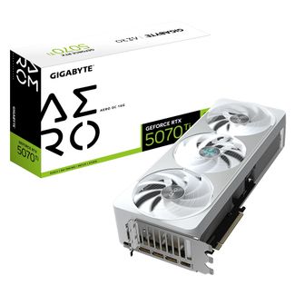 Gigabyte GV-N507TAERO OC-16GD GeForce RTX 5070 Ti AERO OC 16GB GDDR7 Graphics Card