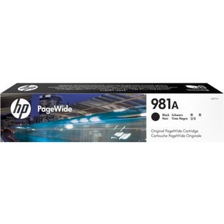HP J3M71A 981A BLACK PAGEWIDE CARTRIDGE APPROX 6K PAGES - FOR 586, 556 SERIES