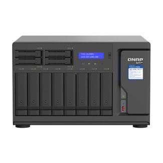 Qnap TVS-h1288X-W1250-16G 12-Bay TurboNAS(8 x 3.5" HDD + 4 x 2.5" SSD)