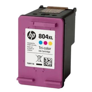 HP T6N11AA 804XL TRI-COLOUR ORIGINAL INK CRTG