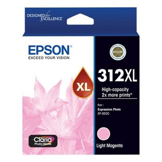 Epson C13T183692 312XL High Capacity Claria Photo HD Light Magenta Ink Cartridge