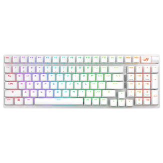 ASUS ROG Strix Scope II 96 WL Storm Switch WHT Mechanical Wireless Gaming Keyboard White