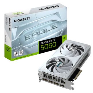 Gigabyte GV-N5060EAGLEOC ICE-8GD GeForce RTX 5060 EAGLE OC ICE 8GB GDDR7 Graphics Card