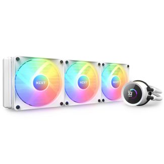 NZXT RL-KR360-W1 White Kraken 360 RGB AIO Liquid CPU Cooler