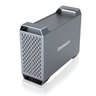 Simplecom SE482 SuperSpeed USB Dual Bay 3.5" SATA Hard Drive RAID Enclosure