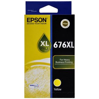 Epson C13T676492 XL Yellow Ink Cartridge For Epson Workforce 4530,4540
