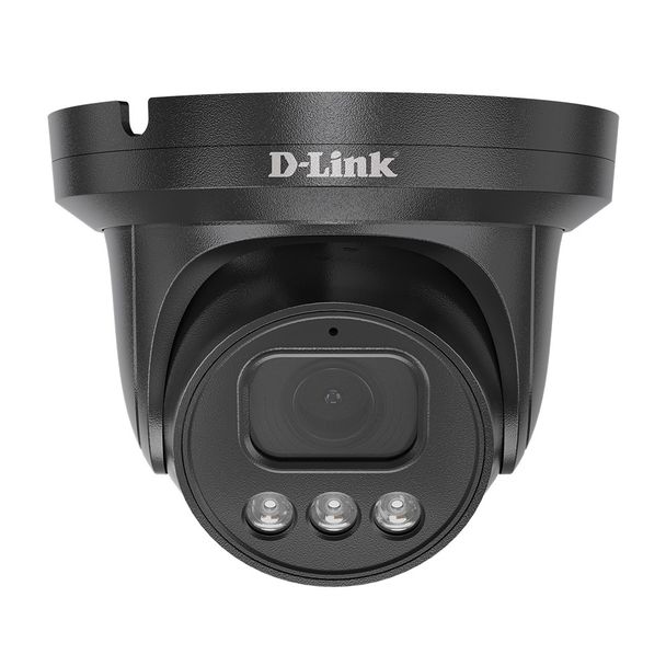D-Link DCS-F4805E-BLK Vigilance 5-Megapixel H.265 Outdoor Turret Security Camera Black