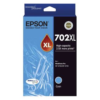 Epson C13T345292 702 Cyan XL Ink Cartridge