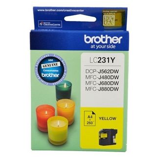 Brother LC-231YS Yellow Ink Cartridge