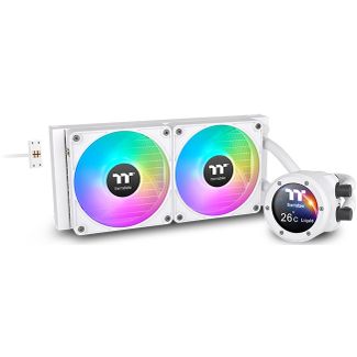 Thermaltake CL-W427-PL14SW-A TH280 V2 UEX ARGB Sync All-In-One Liquid CPU Cooler Snow