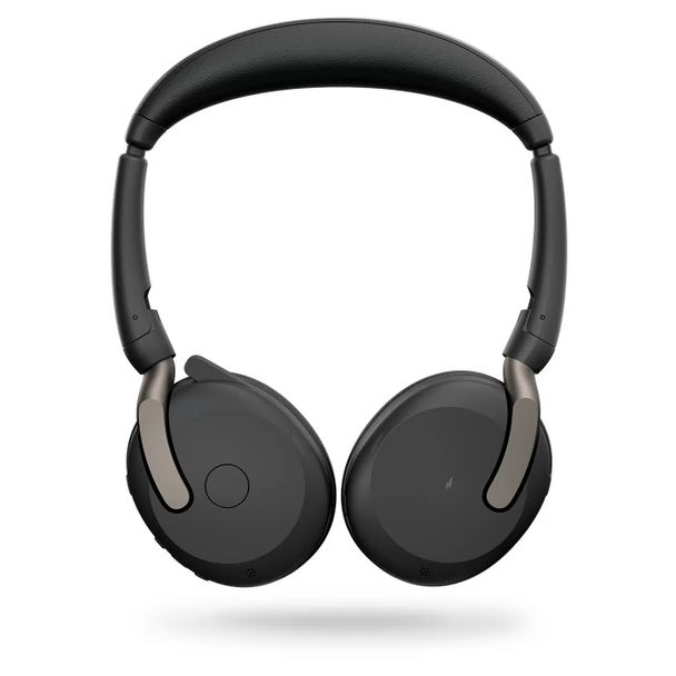 Jabra 26699-989-999 Evolve2 65 Flex UC ANC Stereo Bluetooth Headset with USB Dongle