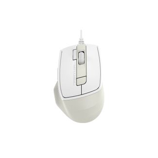 A4tech ERAMA708 FM45S Air Fstyler Wired Silent Click Mouse USB Cream Beige