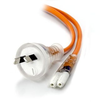 Alogic MF-AUS2PC7-03-MC 3m Power Cord - 2 Pin Aus (M) - IEC C7 -Medical Appliance power Cord (Class2)