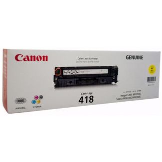 Canon CART418Y Yellow Cartridge For Canon Mf8350Cdn