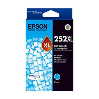 Epson C13T253292 252 Cyan High Yield Ink Cartridge 