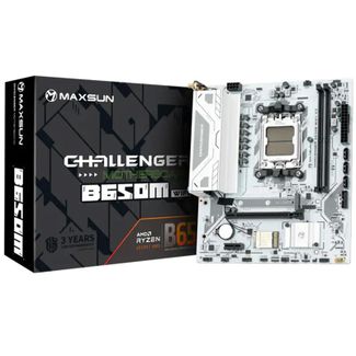 Maxsun MS-CH-B650M-WIFI-ICE Challenger B650M WIFI ICE mATX Motherboard