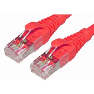 Comsol STP-1.5-C6A-RED 1.5M 10GbE Cat 6A S/FTP Shielded Patch Cable - Red