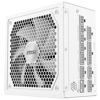 MSI MAG A1000GL PCIE5 WHITE 1000W 80+Gold PCIe 5.0 ATX Modular Power Supply White