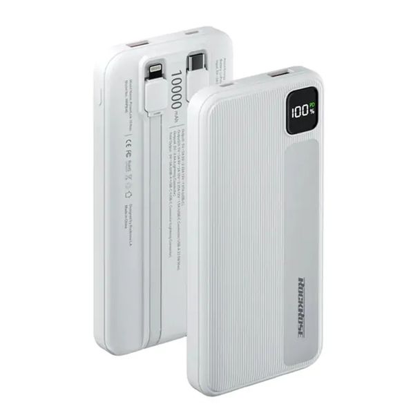 RockRose RRPB46W PowerLink 10 Neo 10000mAh 20W PD&22.5W Quick Charge Power Bank