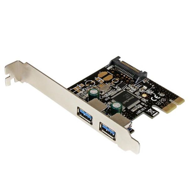 StarTech PEXUSB3S23 2 Port PCIe USB 3.0 Card w/ SATA Power