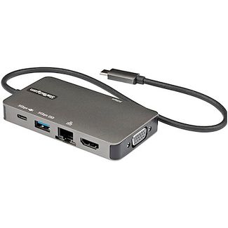 StarTech DKT30CHVPD2 USB-C Multiport Adapter HDMI/VGA 100W PD Passthrough 3x USB-A Mini Docking Station