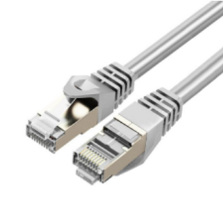 Cruxtec RS7-050-WH CAT7 10GbE SF/FTP Triple Shielding Ethernet Cable Ivory 5m