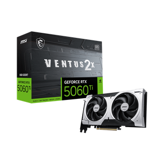 MSI G506T-8V2CWP GeForce RTX 5060 Ti VENTUS 2X OC WHITE PLUS Graphics Card