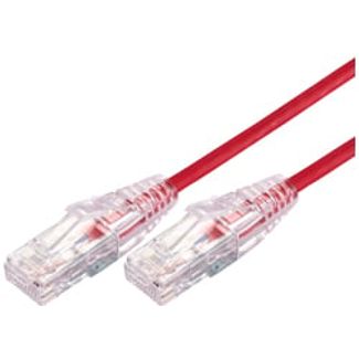 Comsol UTP-05-C6A-UT-RED 5m RJ45 Cat 6A Ultra Thin Patch Cable - Red