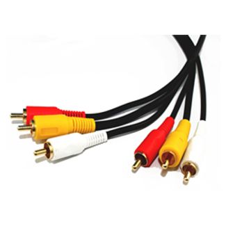 Comsol 3XRCA-MM-10 10M 3 x RCA Male to 3 x RCA Male Composite Cable