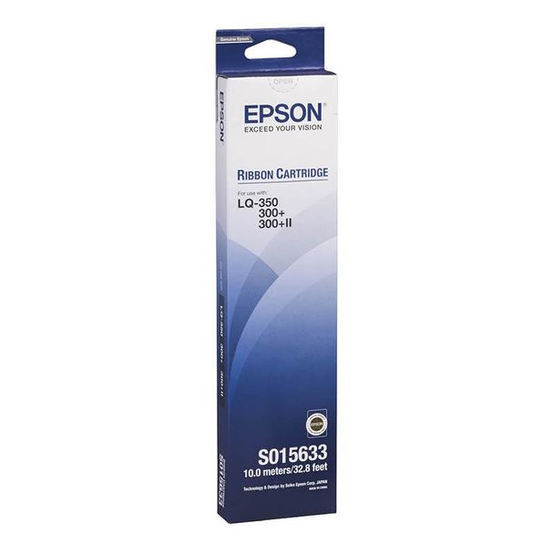 Epson C13S015633 LQ-350 Black Ribbon Cartridge