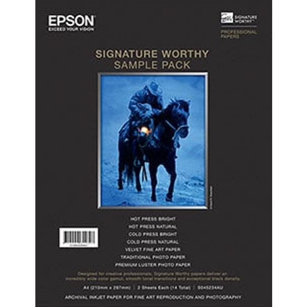 Epson C13S045234AU Fine Art Signature Sample Media Pack