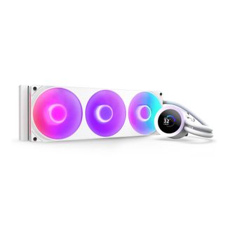 NZXT RL-KR360-W2 Kraken Plus RGB 360mm Liquid CPU Cooler White
