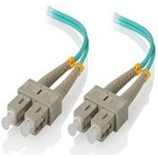 Alogic SCSC-0.5-OM3 0.5m SC-SC 10GbE Multi Mode Duplex LSZH Fibre Cable 50/125 OM3