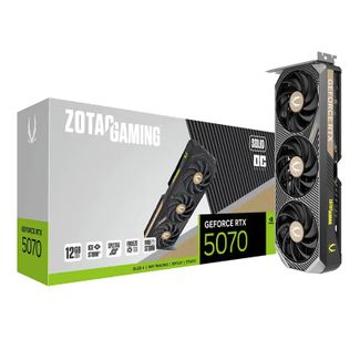 ZOTAC ZT-B50700J-10P GeForce RTX 5070 SOLID OC 12GB GDDR7 Graphics Card