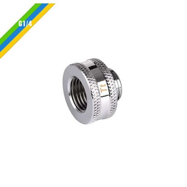 Thermaltake CL-W045-CU00SL-A Pacific G1/4 F-M 10mm extender - Chrome