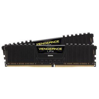 Corsair CMK16GX4M2B3200C16  Vengeance LPX 16GB (2x8G) DDR4 3200MHz Black Memory