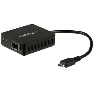 StarTech US1GC30SFP Fiber Optic Converter - USB C Open SFP