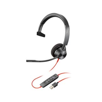 Poly 767F6AA Blackwire 3310 MS Teams Mono USB Business Headset