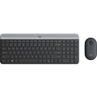 LOGITECH 920-009182 MK470 Slim Wireless Keyboard And Mouse Combo,Graphite