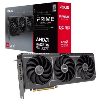 ASUS PRIME-RX9070-O16G-EVO Prime Radeon RX 9070 EVO OC Edition 16GB Graphics Card