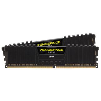 Corsair CMK64GX4M2D3600C18 Vengeance LPX 64GB (2x32GB) DDR4 3600MHz C18 Gaming Memory Black