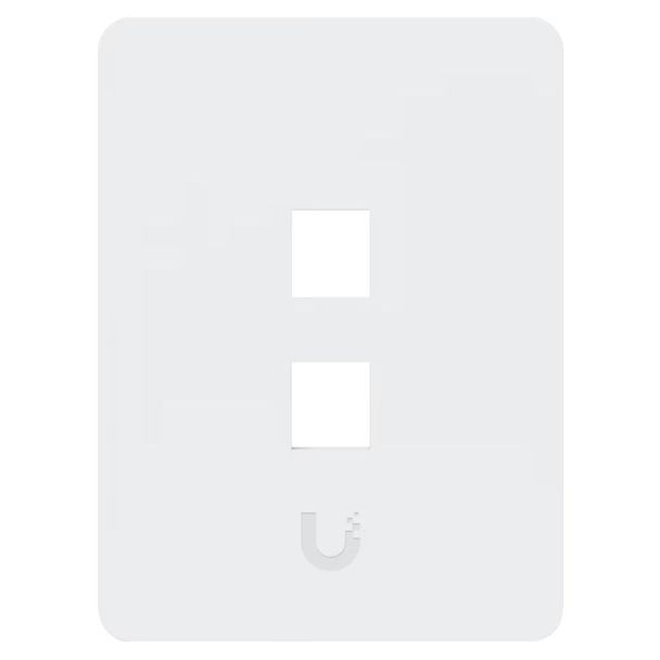 Ubiquiti UACC-WP-Keystone-V-2P Universal Paintable Keystone Wall Plate Vertical 2 Port 4-Pack