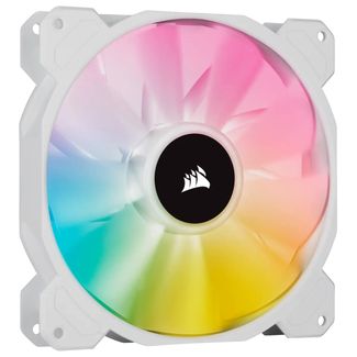 Corsair CO-9050138-WW White SP140 RGB ELITE 140mm RGB LED Fan with AirGuide Single Pack